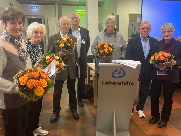 Ehrung der Mitglieder-Jubiläen