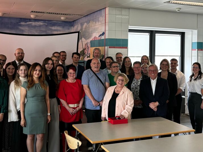 Besuch der Staatssekretärin des Ministeriums der Justiz des Landes NRW Dr. Daniela Brückner beim Büro für Leichte Sprache an Rhein und Ruhr: 